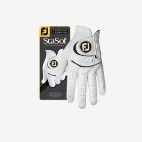 FootJoy StaSof 男子高尔夫小羊皮手套 单只左手