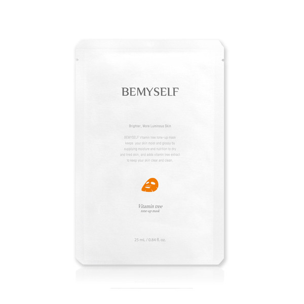 chicor 韩国/Bemyself维生素树保湿面膜1EA（25ml * 1EA）JPY带授权招加盟代理