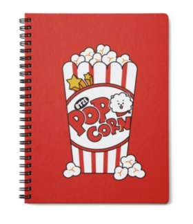 韩国 可爱Line Friends BT21 RJ甜美A5春季笔记本JPY带授权招加盟代理