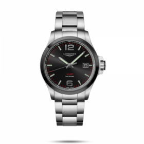 longines浪琴手表 Conquest V.H.P.系列 L3.729.4.56.6 男款JPY带授权招加盟代理