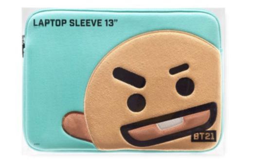 韩国 可爱Line Friends BT21 SHOOKY笔记本电脑袋13英寸JPY带授权招加盟代理 商品图1