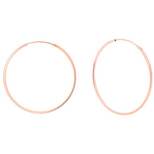 ATTICA 30mm BASIC HOOP SILVER EARRINGS 耳饰JPY带授权招加盟代理 商品图2