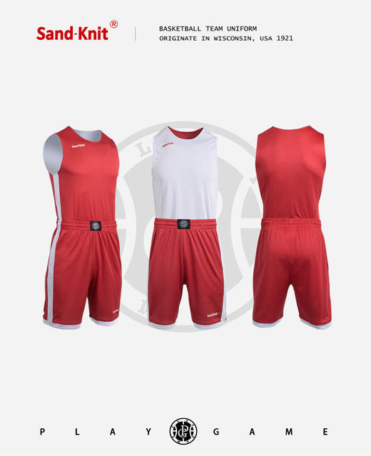 Sand-Knit  儿童双面篮球组队服211款 商品图3