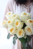 奶油杯玫瑰【但愿日子清透，抬头遇见都是柔情】简小姐精选 稀有新品温柔A级奥斯汀玫瑰 奶油杯10枝 2束包邮 下单7天内发货 商品缩略图3