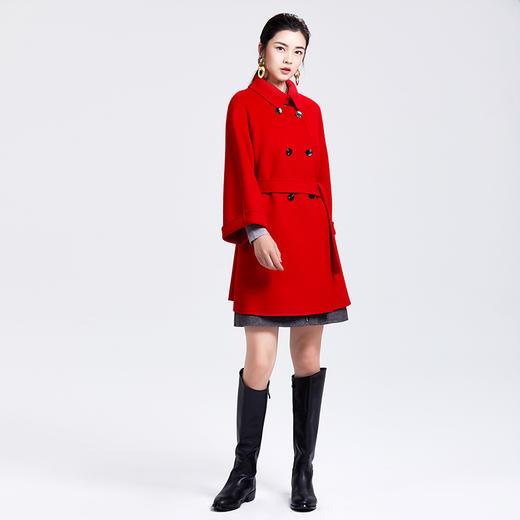 圣三利女装秋冬季毛呢大衣SL1941396 商品图2