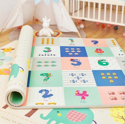 【爬行垫】爬爬垫xpe爬行垫加厚2cm整张婴儿无味双面地垫儿童家用可折叠 商品图1