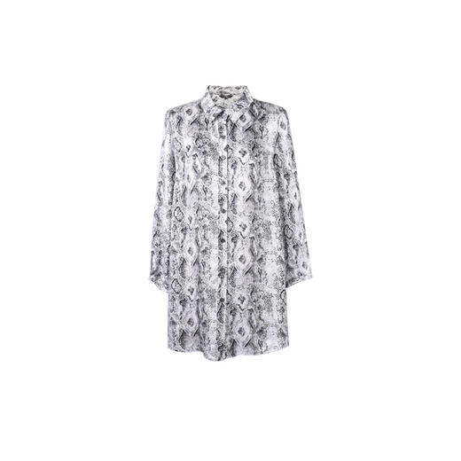 圣三利女装  简约休闲豹纹印花衬衫SL2034153 商品图1