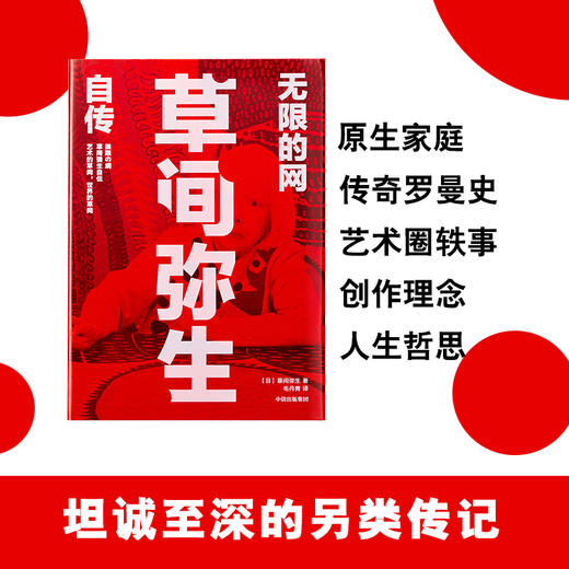 无限的网 草间弥生自传 波点女王亲笔自传官方授权中文版 传记 天才艺术家 圆点女王 当代艺术 现代艺术 艺术设计 中信 商品图2