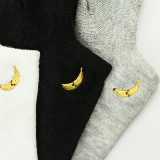 【49元6双】女丨纯色袜子精梳棉船袜 短袜【 812306】 商品图2