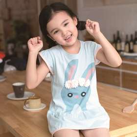 【特价19元/件】儿童家居服公主休闲T恤短裙【FJ8221】