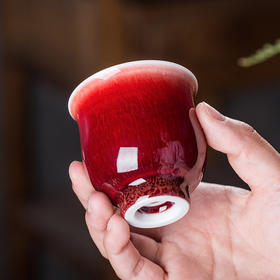 郎窑红瓷杯&瓷瓶【下单15天内发货】丨千窑一宝，色釉之巅，开启祥瑞新年