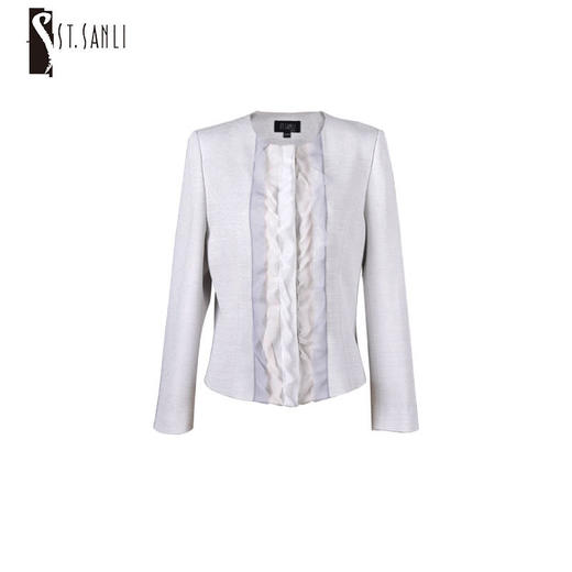 圣三利女装  气质优雅短款外套SL2032110 商品图0