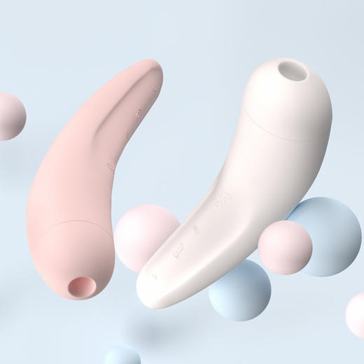 Satisfyer Cruvy2+弦月吸1吮器女用IPX7级防水浴室可玩按摩高爱潮震动器 商品图1
