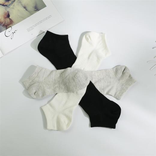 【49元6双】女丨女士棉麻短筒袜夏季薄袜透气网面夏女袜【2012203】 商品图1