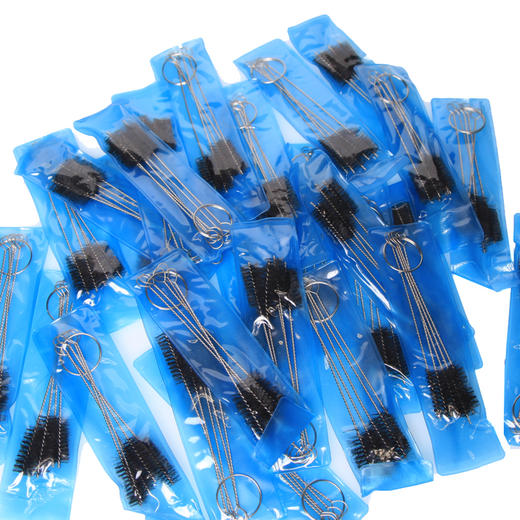 不锈钢手柄刷清洁刷针嘴清理刷纹身针清洗刷 商品图3