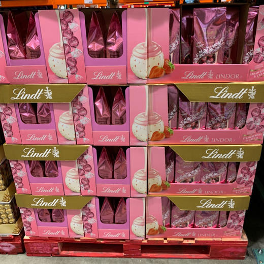 年前必达❗❗Lindt lindor粉色新装上市 商品图0