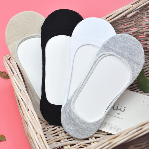 【12双装】女地板袜，脚底透气设计，更排汗透气舒适【略有瑕疵】【 812302/812301】 商品图1