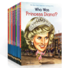 英文原版 13册 Who Was Princess Dianna Queen Elizabeth?Nelson Mandela? 系列之名人自传记 励志科普读物 名人的成长故事 商品缩略图0