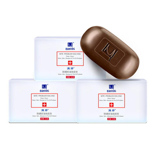 满婷除螨控油祛痘皂108g 商品图1