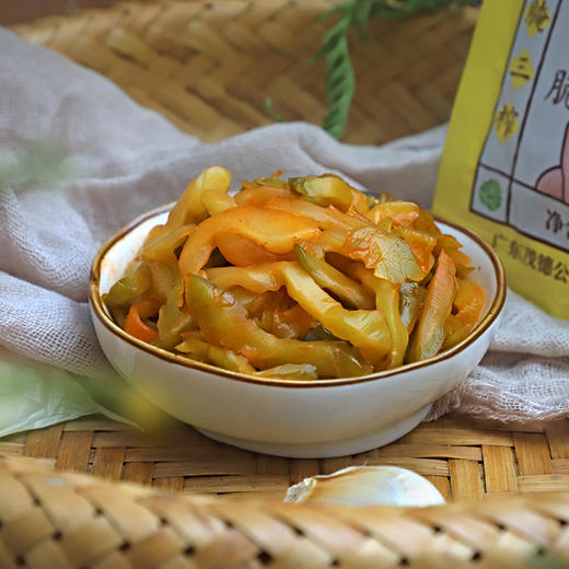 茂德公清爽榨菜鲜脆菜丝80g*5袋/10袋/20袋酱菜泡菜下饭菜咸菜小菜早餐配粥 商品图5