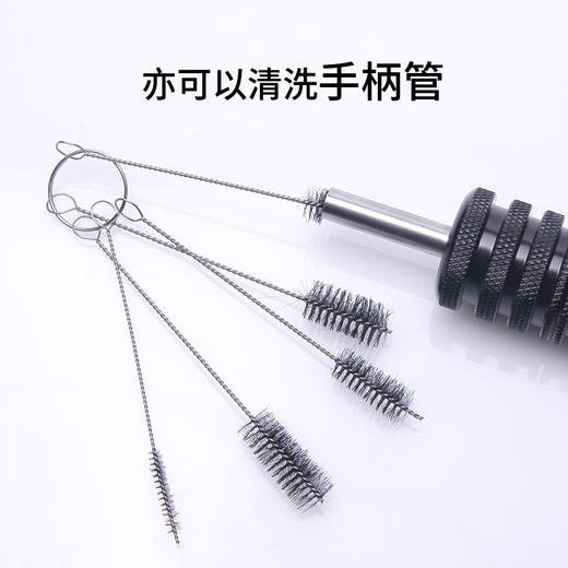 不锈钢手柄刷清洁刷针嘴清理刷纹身针清洗刷 商品图2