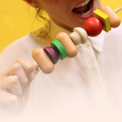 儿童积木益智玩具男孩女孩拼装智力动脑游戏-Milaniwood烧烤派对 商品图6