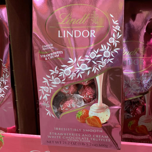 年前必达❗❗Lindt lindor粉色新装上市 商品图1