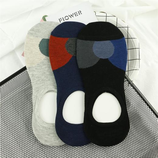 【49元6双】男丨男士船袜防脱跟男袜薄款地板袜短袜【911302】 商品图0