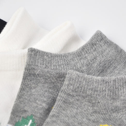 【49元6双】女丨休闲船袜，精梳棉袜，加厚面料更吸汗【722302】 商品图2