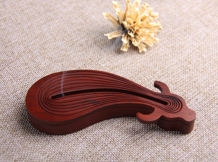 牛转钱坤孺子牛形° 酸枝香盒