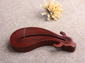 牛转钱坤孺子牛形° 酸枝香盒