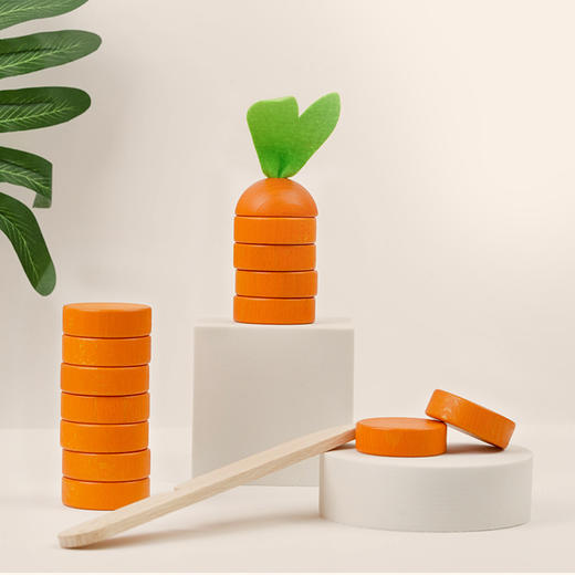 专注力和敏捷能力训练家庭亲子互动游戏-Milaniwood胡萝卜消消乐 商品图7