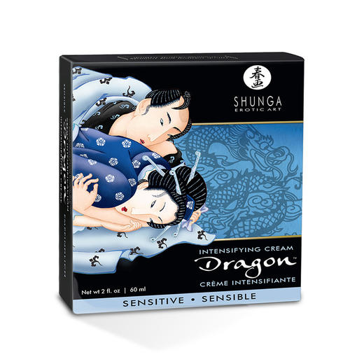 【经典爆款】加拿大春画原装进口 SHUNGA春画男用冰火猛龙乳霜(升级敏感版)60mL 商品图1