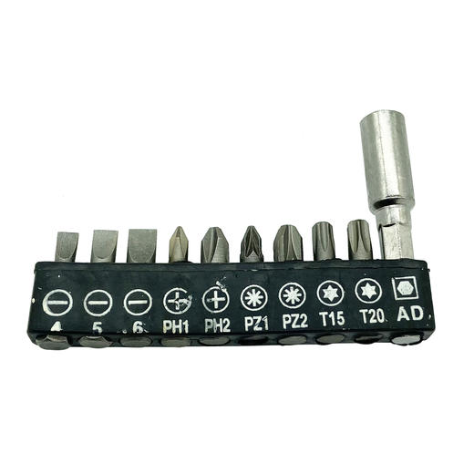 【货号02119】锂电螺丝刀批头套装电钻配件锂电钻配件接杆批头 商品图1