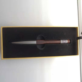 小叶紫檀木轮回签字笔笔