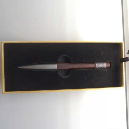 小叶紫檀木轮回签字笔笔 商品图0