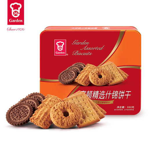 380g嘉顿精选什锦饼干(盒装） 商品图0