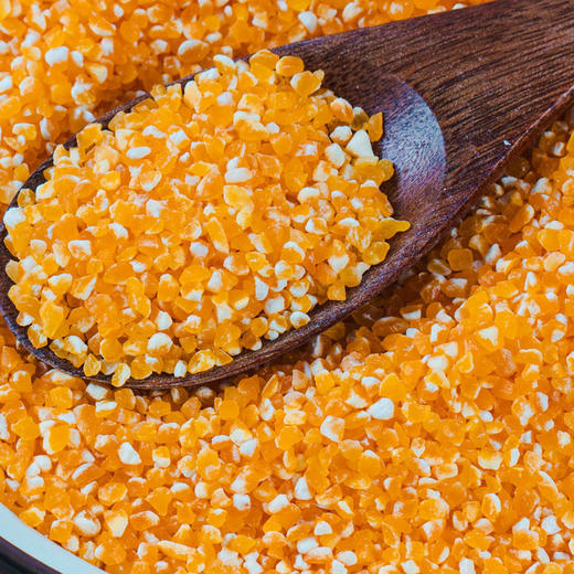 传统石碾黄玉米糁1500克 商品图1