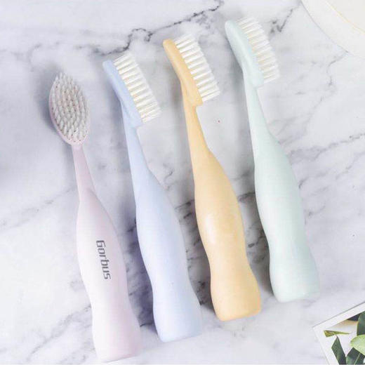 【买二送一】网红BTS韩国巨无霸软毛细毛成人情侣宽头牙刷 商品图5