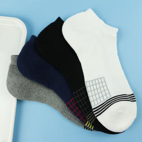 【49元6双】男丨半毛圈精梳棉船袜 秋冬季袜子 保暖吸汗透气【6235】