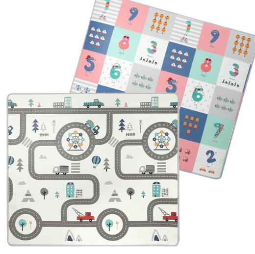 【爬行垫】爬爬垫xpe爬行垫加厚2cm整张婴儿无味双面地垫儿童家用可折叠 商品图3