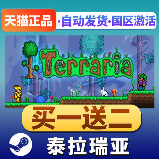 泰拉瑞亚steam Terraria 生存多人联机游戏 来买卡