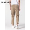 PINLI品立春季新款男装纯色抗皱直筒休闲男士长裤B211117127 商品缩略图2