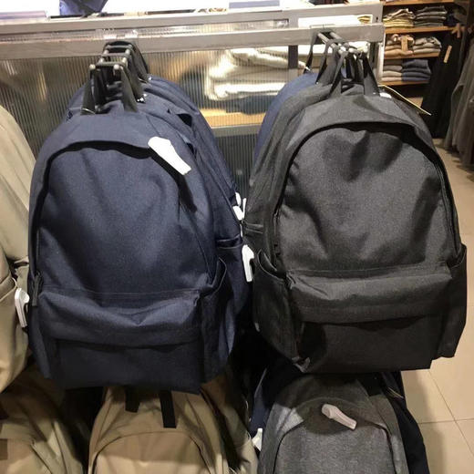 日式无印双肩包被套纯色防水电脑包学生旅行包 A-4580 商品图8