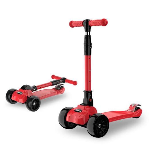 【儿童玩具】*可折叠三合一可坐scooter溜溜童车 商品图2