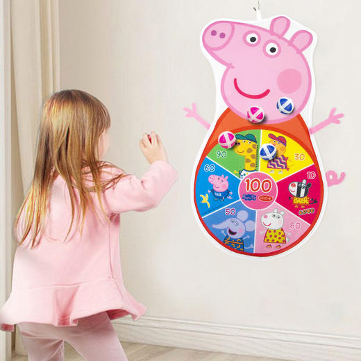 小猪佩奇儿童粘球镖盘YQ 商品图1