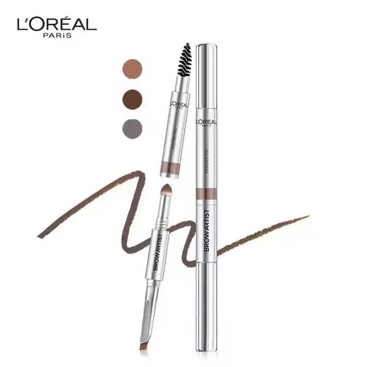 1F 欧莱雅眉笔大师三头塑形眉笔0.3g+0.25g 商品图5