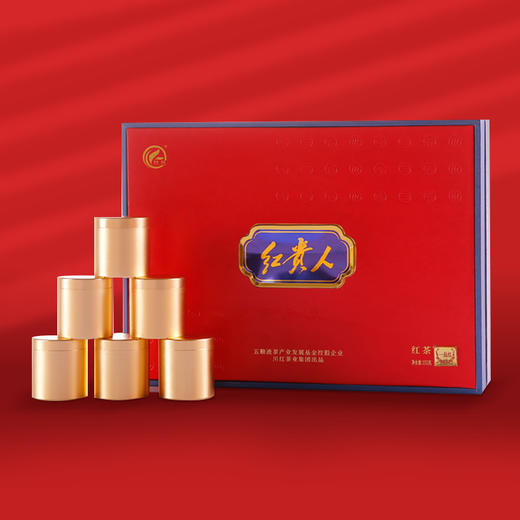 五粮液集团控股企业&川红茶业集团出品 红贵人一品红红茶150克茶叶礼盒 商品图2
