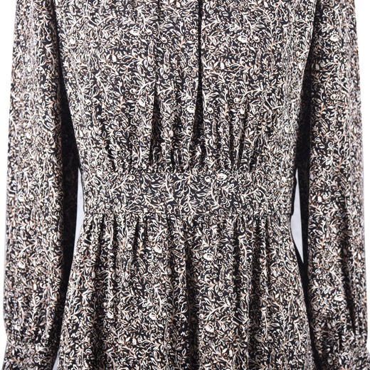 SAINT L’UCK/圣媛女装  优雅X形印花连衣裙SA320L10 商品图3