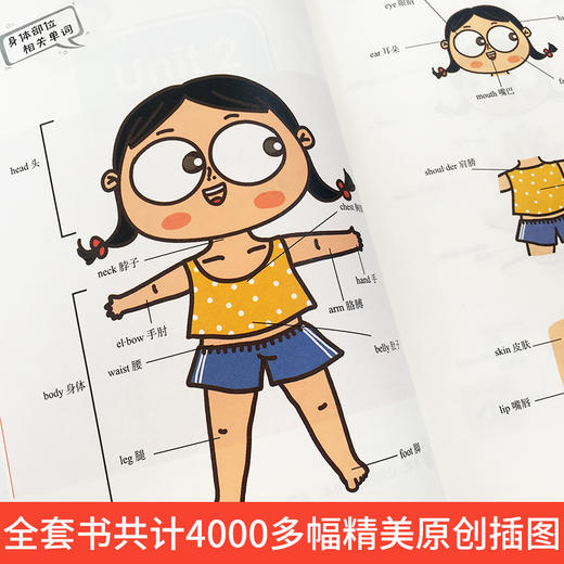 我的小小单词书 4 我生活的城市  商品图1